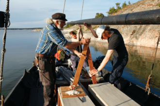 Segla på gammaldags vis