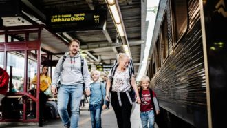 Enkelt och roligt att tågluffa med familjen