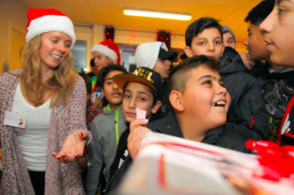 Så är det att jobba som volontär på julen