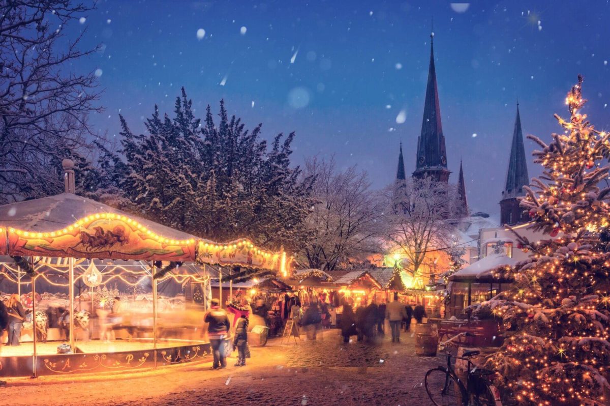 Det finns många trevliga julmarknader i Tyskland