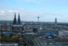 Vy över centrala Köln